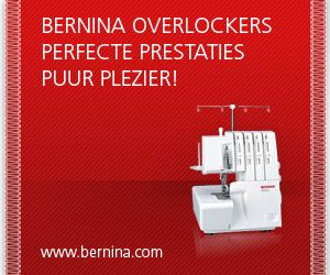 Bernina overlockers: Naaien, snijden en afwerken tegelijk!